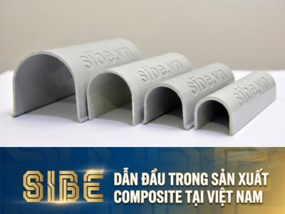 Máng cáp FRP : dạng tròn  ( Ω Omega ) 