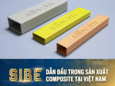 Xà gồ FRP : hộp vuông - chữ nhật 